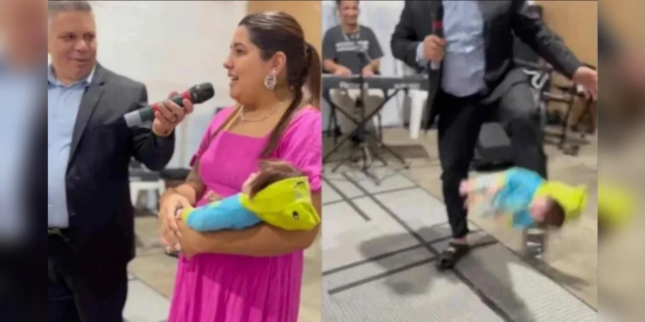 Vídeo: pastor chuta bebê reborn após pedido para unção