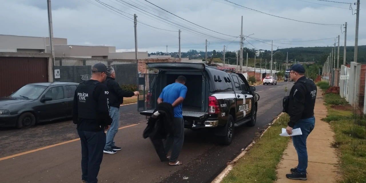 Suspeito de matar homem no Natal é preso em Ponta Grossa 
