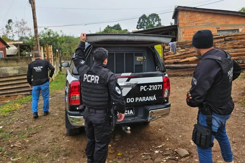 PCPR prende investigado pelos crimes de ameaça contra a mulher e descumprimento de medidas protetivas de urgência em Castro 