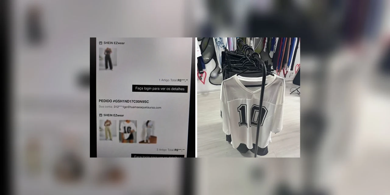 Polícia Civil prende em flagrante mulher suspeita de fraudar contas da "Shein" e revender produtos 