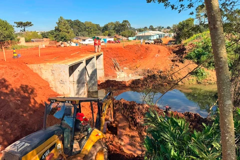 Obra de ligação entre Vila Cipa e Campo Bello entra na reta final