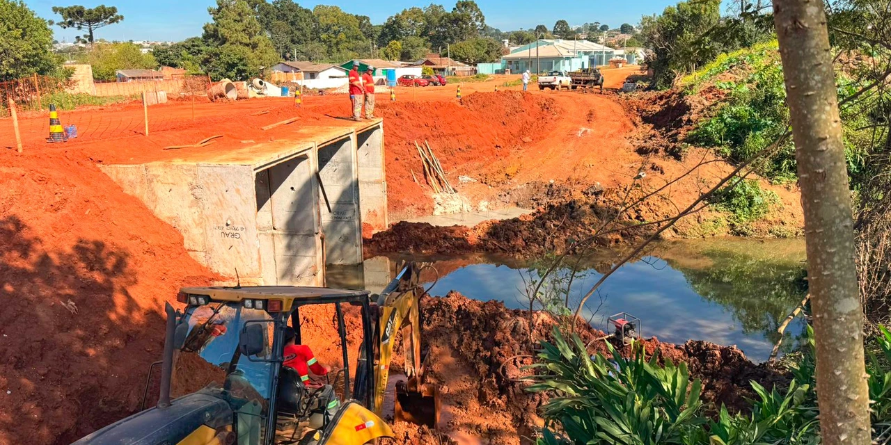 Obra de ligação entre Vila Cipa e Campo Bello entra na reta final