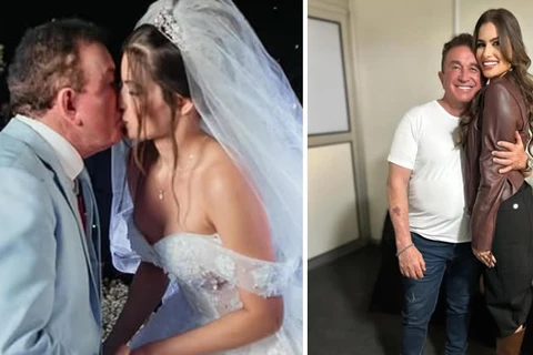 "No amor, não existem regras", diz Amado Batista sobre relação com esposa 52 anos mais nova