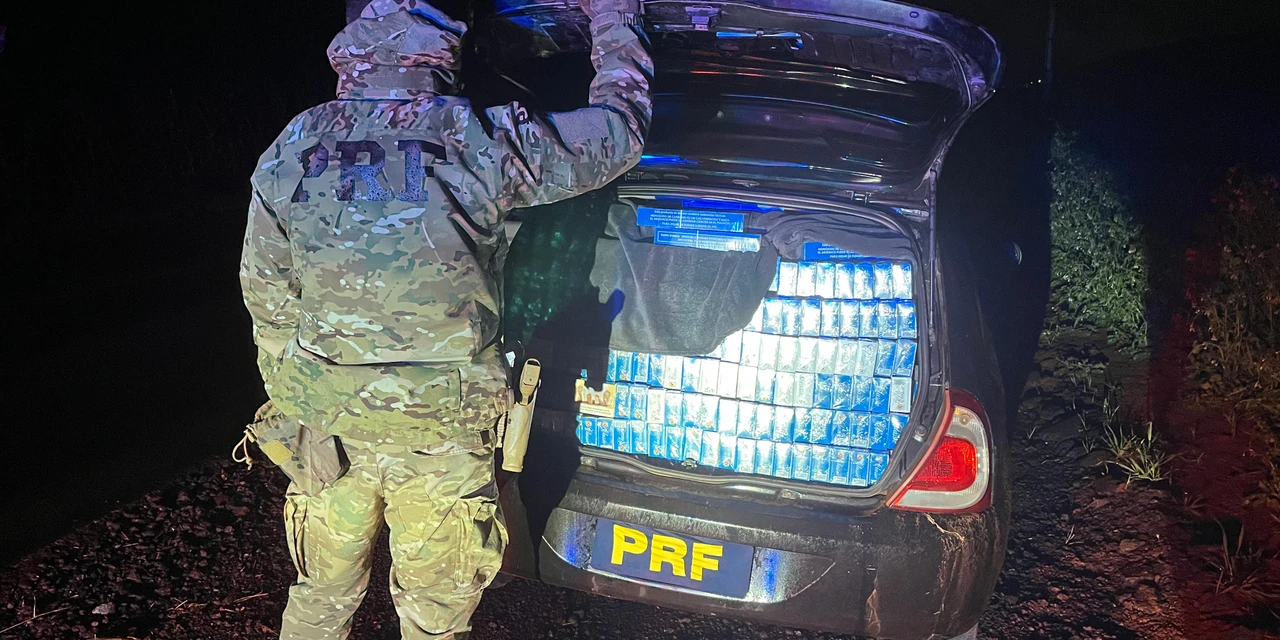 Contrabandista é preso por corrupção após tentar subornar PRF