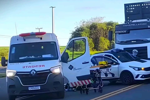 Homem morre após colisão na BR-373 no trevo de Ipiranga 