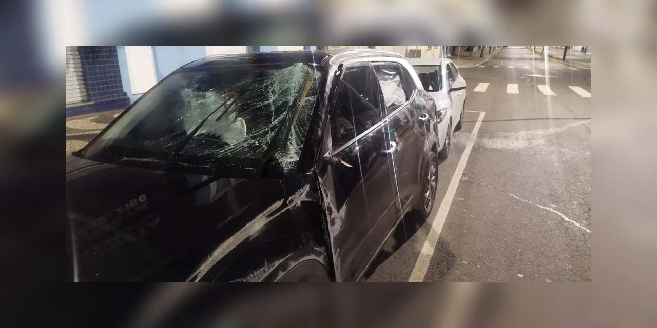 Homem é encaminhado à delegacia após acidente em Ponta Grossa 