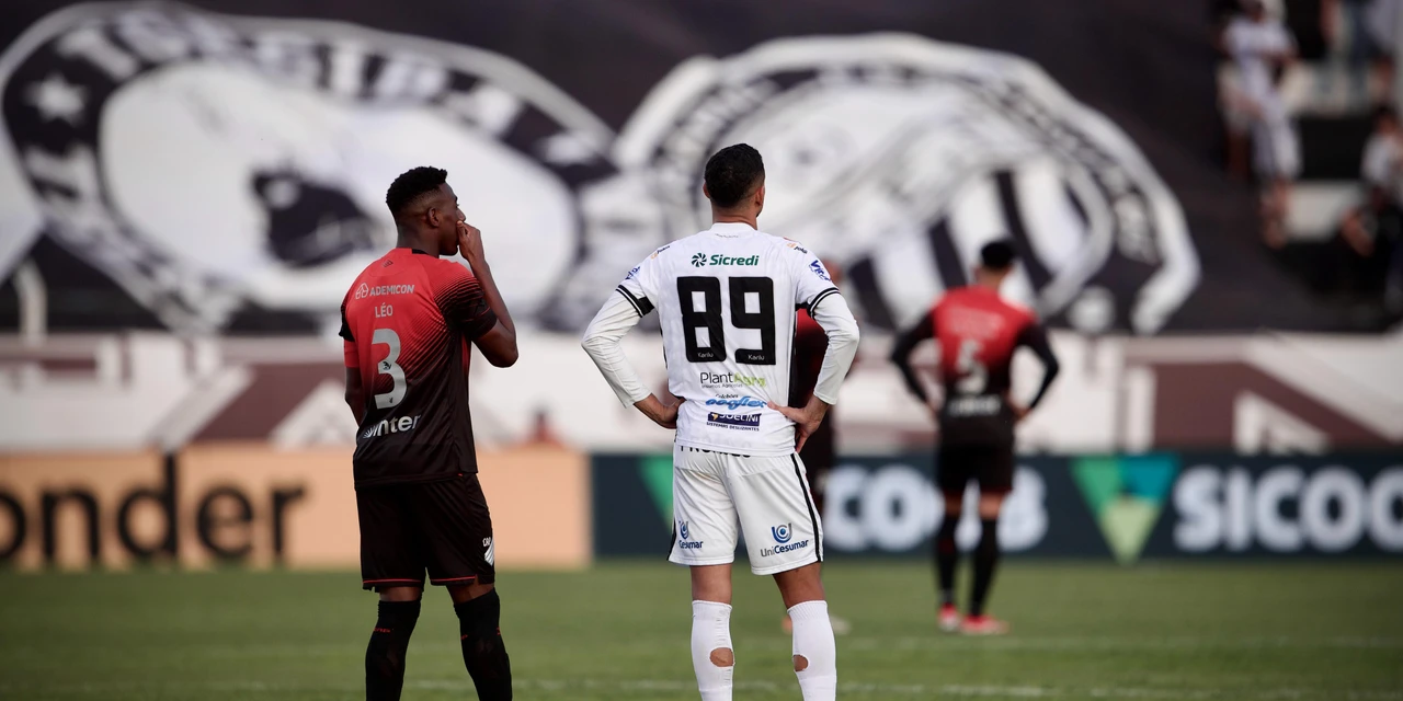 Operário x Athletico-PR ficam no empate em 2 a 2 no GK 