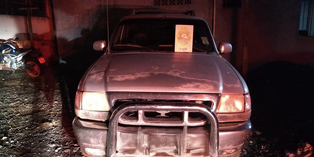 Veículo furtado é recuperado pela Polícia Militar em Palmeira  