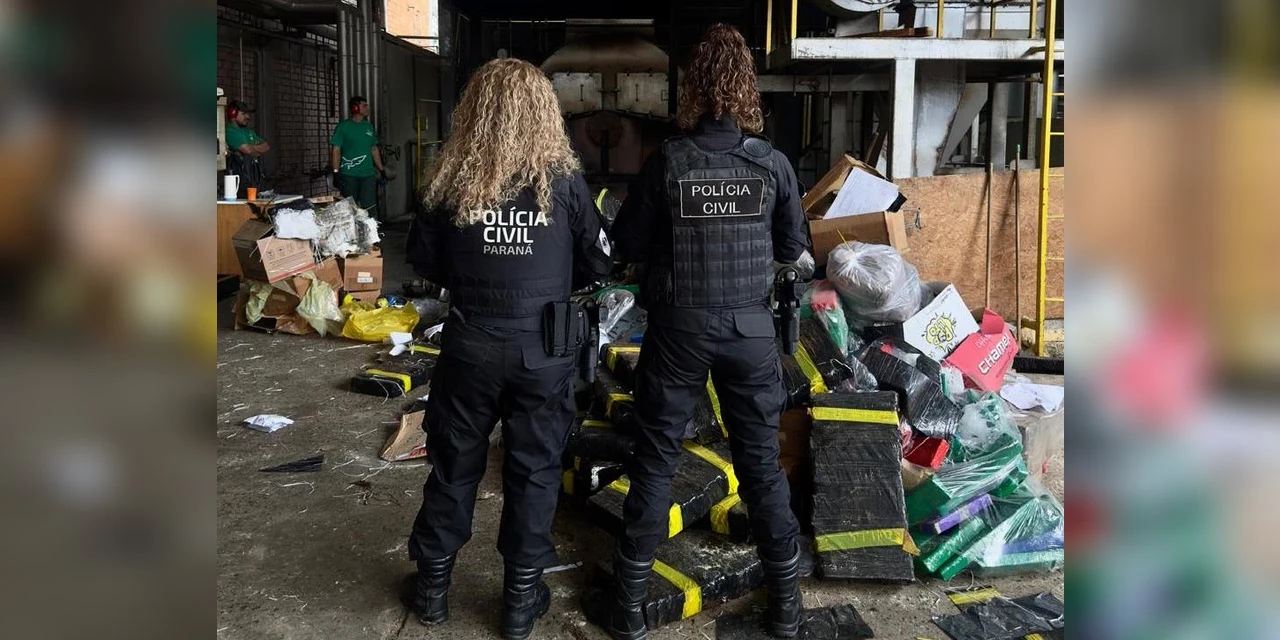 Polícia civil incinera quase 3 toneladas de drogas apreendidas pelas forças de segurança de PG 