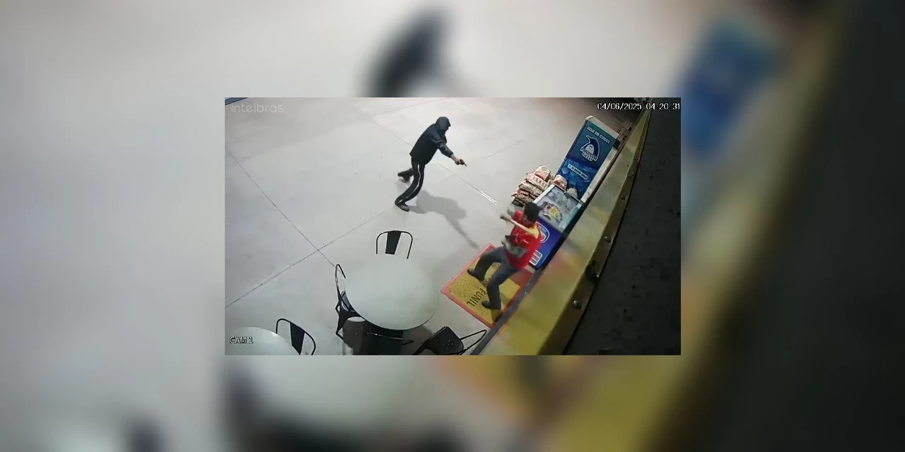 Polícia prende homem que atirou em frentista durante tentativa de assalto em Sengés 