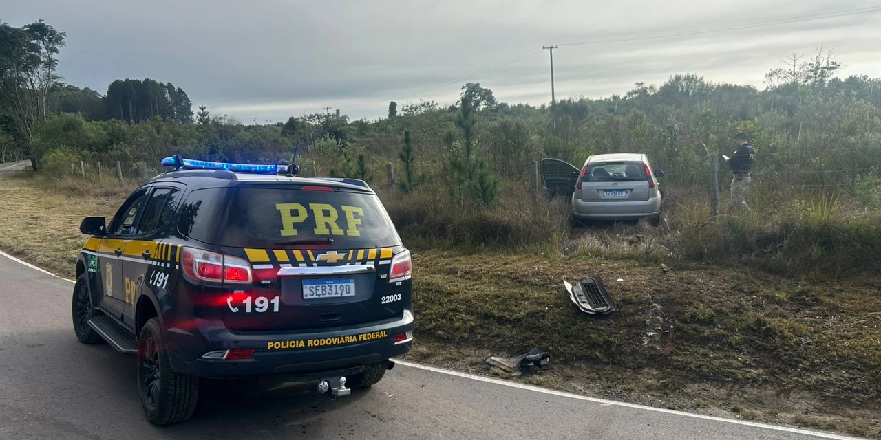 Ação conjunta da PRF e PM apreende 345 kg de maconha em Porto Amazonas