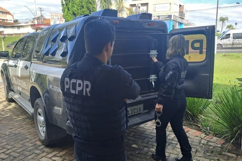 PCPR prende homem acusado de estupro de vulnerável e ameaça contra a mulher em Carambeí 