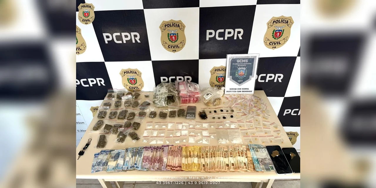 Operação policial mira organização criminosa ligada ao tráfico de drogas na região 