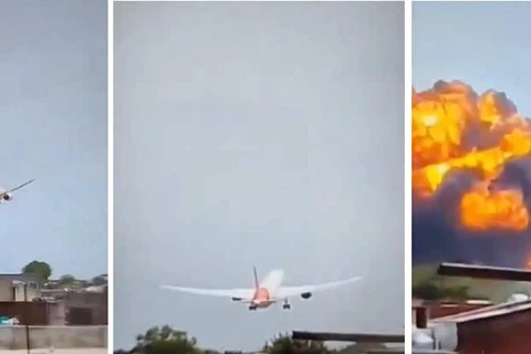 VIDEO: avião com 242 pessoas cai na Índia