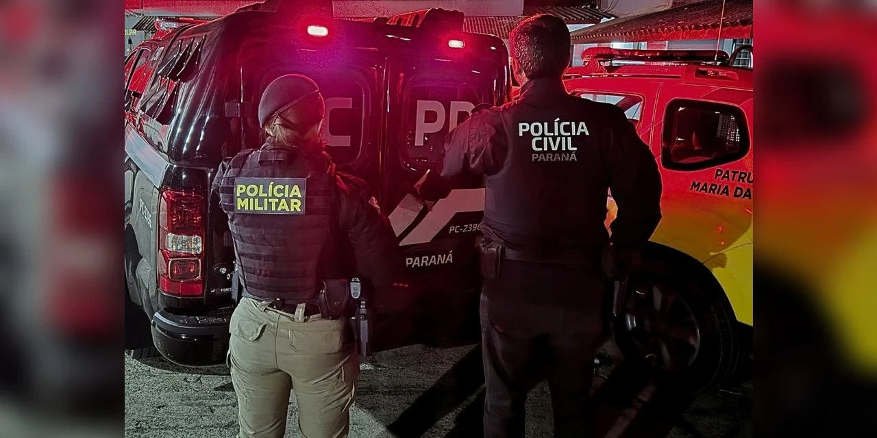 PCPR e PMPR prendem investigado por diversos crimes praticados contra mulher e filho