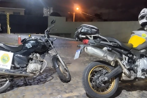 Motocicleta com sinais identificadores adulterados é apreendida pela Rocam em Ponta Grossa 