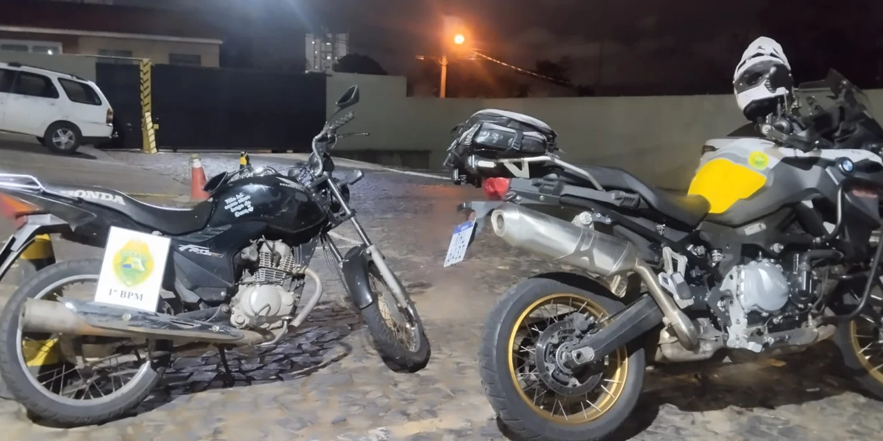 Motocicleta com sinais identificadores adulterados é apreendida pela Rocam em Ponta Grossa 