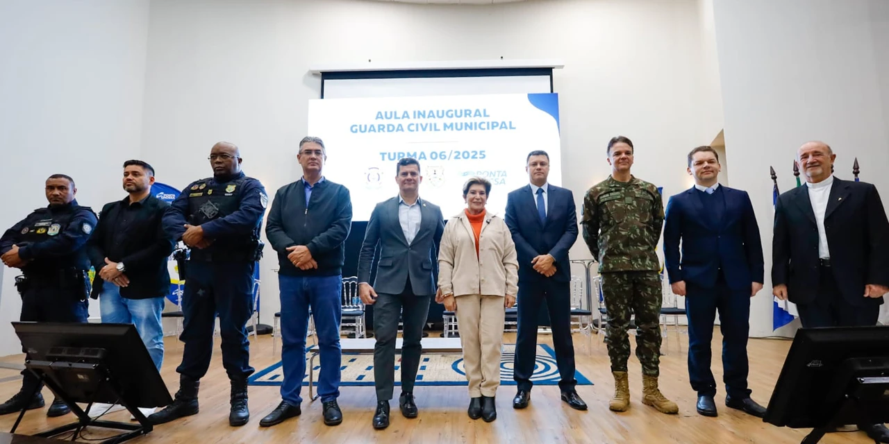 Prefeitura promove aula inaugural do Curso de Formação de Guardas Municipais