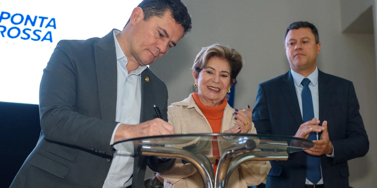 Elizabeth Schmidt e senador Sérgio Moro anunciam novos investimentos para Ponta Grossa