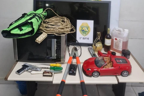 Polícia Militar prende suspeitos de furto em Itaiacoca  