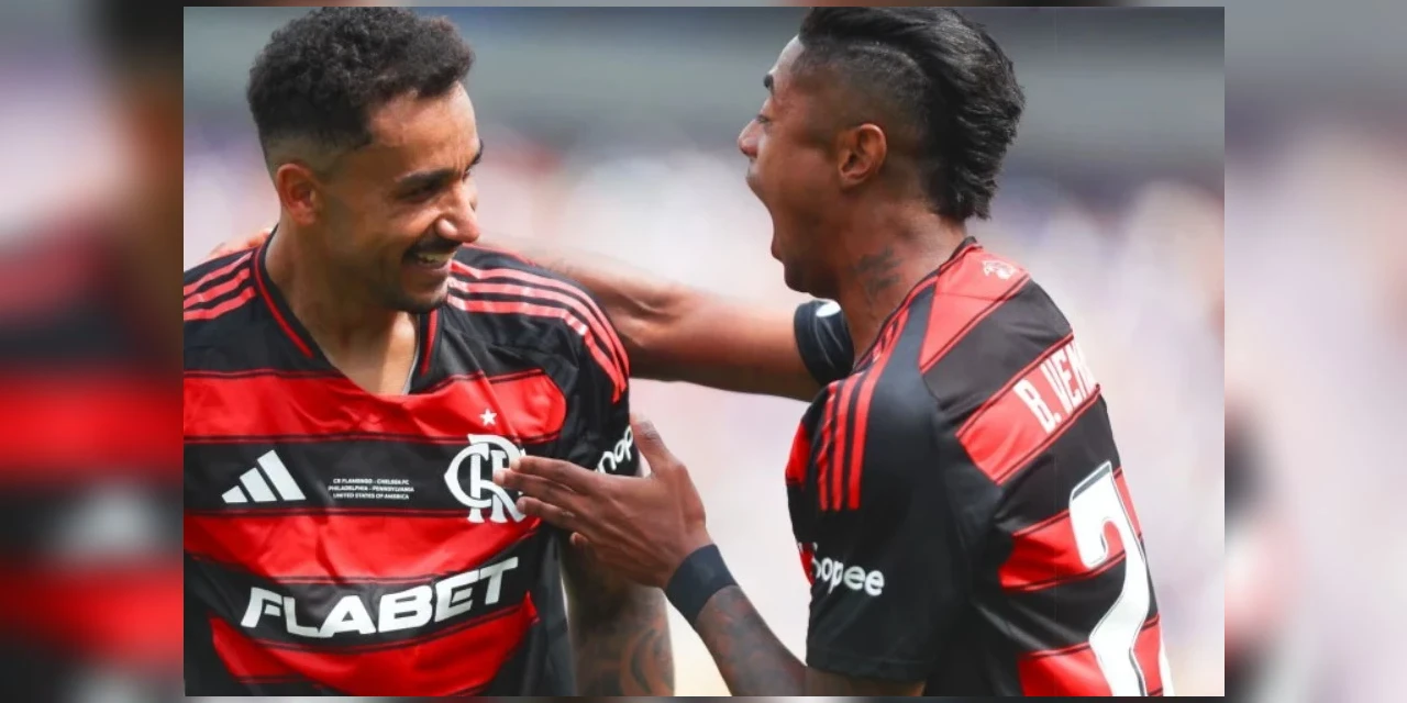 Flamengo vence o Chelsea de virada e encaminha classificação para as oitavas do Mundial