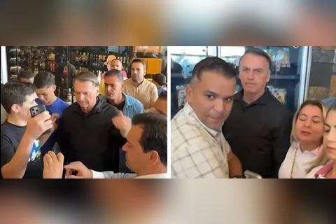 Após passar mal em Goiás e cancelar agenda, Bolsonaro retorna a Brasília