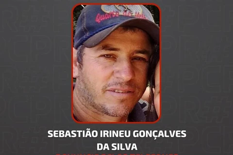 PCPR divulga foto de foragido por estupro de vulnerável em Ipiranga