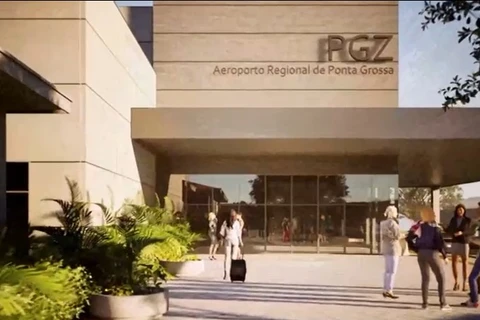 Vídeo mostra como ficará novo Aeroporto de Ponta Grossa 