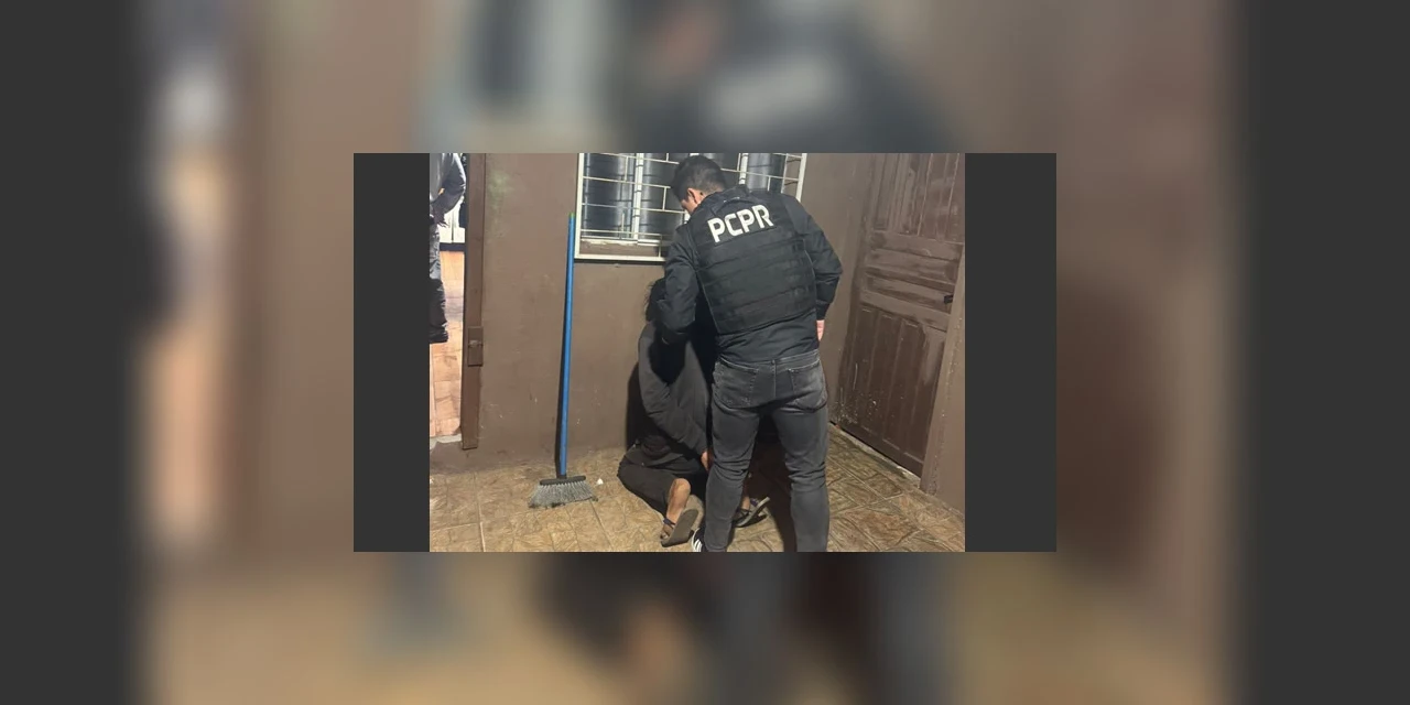 Policia prende homem condenado a 16 anos por homicídio e tentativa de feminicídio em Carambeí 