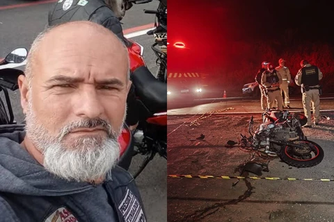 Presidente de motoclube sobrevive a colisão, cai na pista e morre atropelado na Grande Curitiba