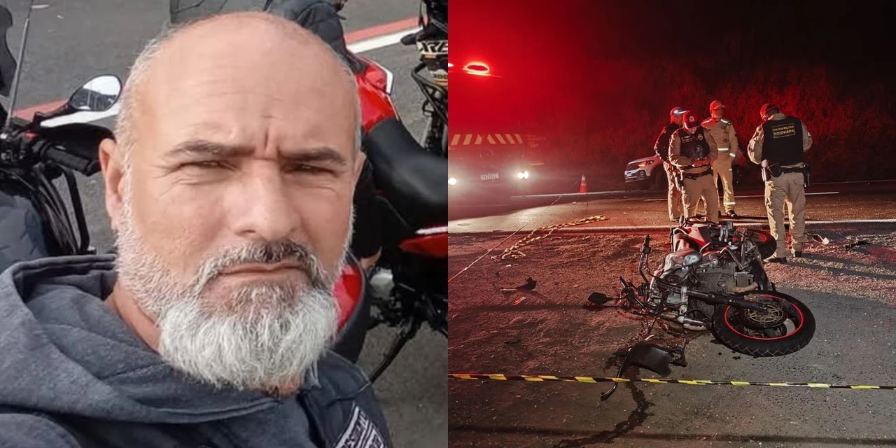Presidente de motoclube sobrevive a colisão, cai na pista e morre atropelado na Grande Curitiba