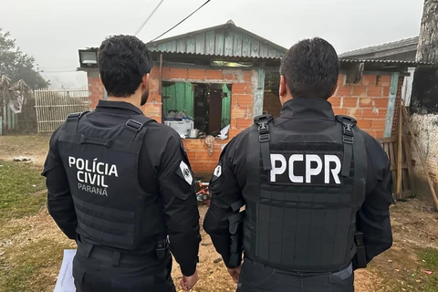 PCPR cumpre mandados contra investigado por sequestro e homicídio no Paraná