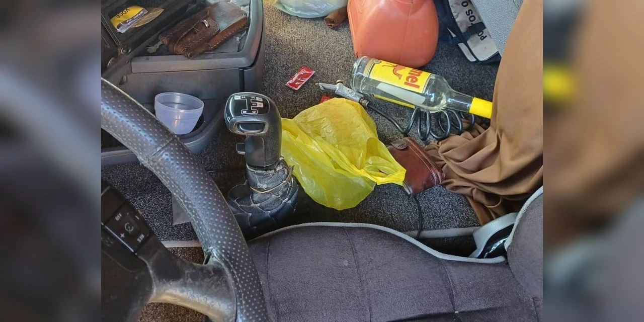 PRF prende motorista alcoolizado dirigindo bitrem na BR-376, em Tibagi 