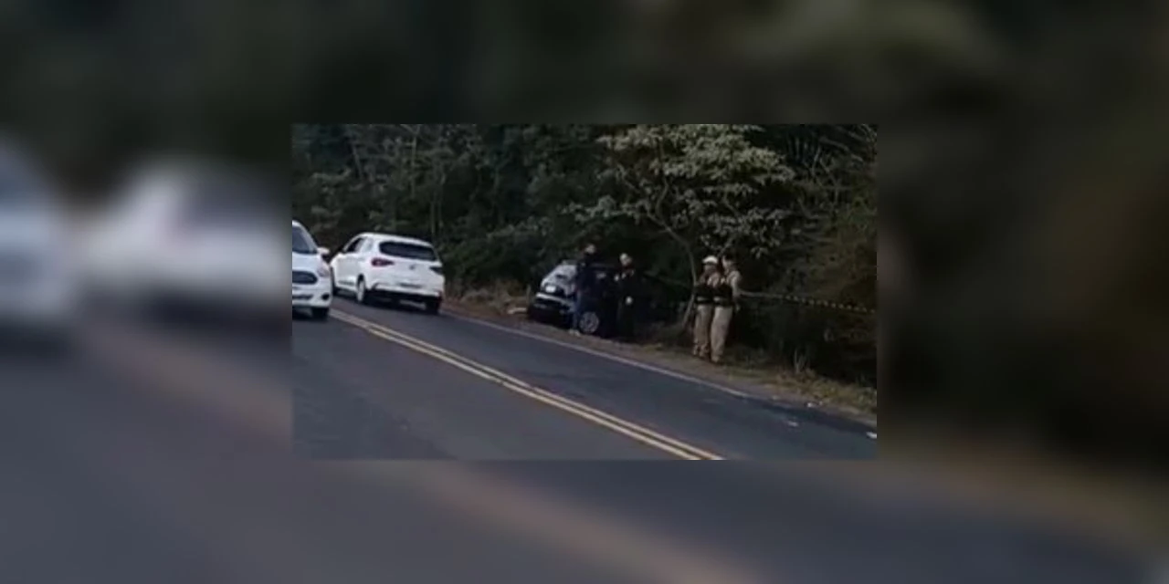 Suspeito de furto de veículo morre após troca de tiros com a polícia em Ponta Grossa 