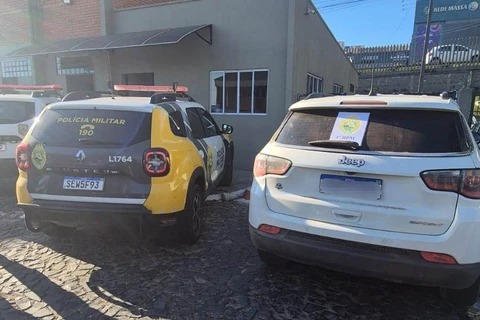 Polícia Militar recupera veículo furtado e prende indivíduo em Ponta Grossa 