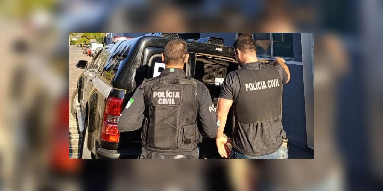 Polícia Civil realiza prisão de suspeito de homicídio em Jaguariaíva 