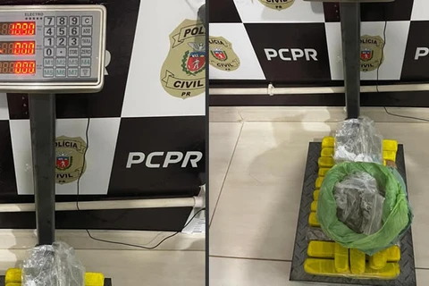 PCPR prende em flagrante homem por tráfico de drogas em Irati