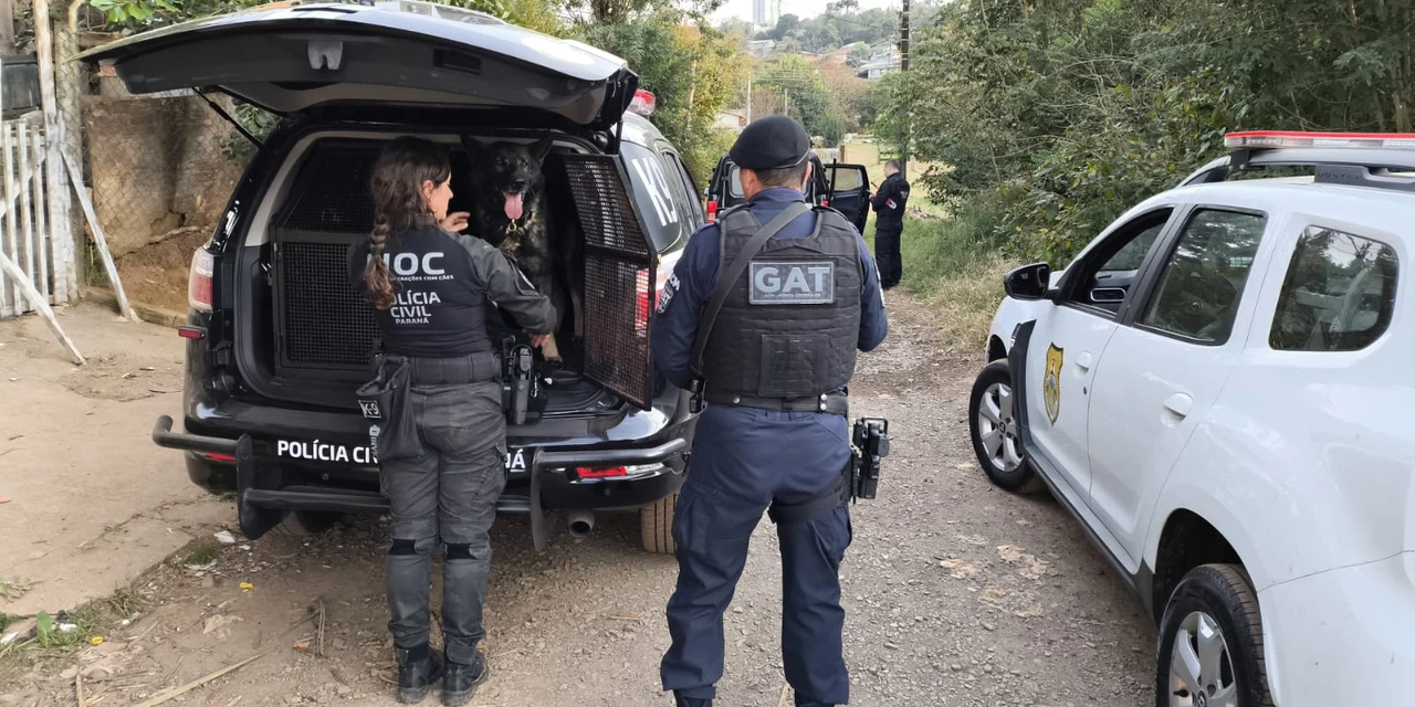 Trio é preso por tráfico de drogas na Coronel Cláudio em ação integrada das forças de segurança de PG 
