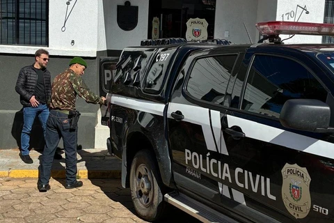 PCPR prende homem por violência doméstica que perseguiu e ameaçou a mulher em frente à delegacia  