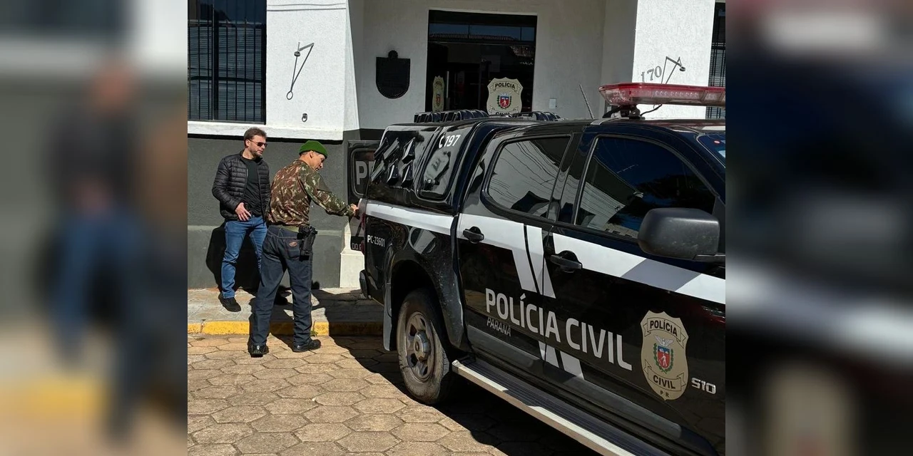 PCPR prende homem por violência doméstica que perseguiu e ameaçou a mulher em frente à delegacia  