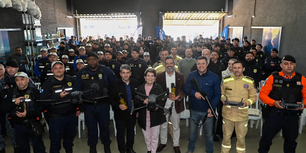 Prefeitura adquire novos drones e armamentos menos letais