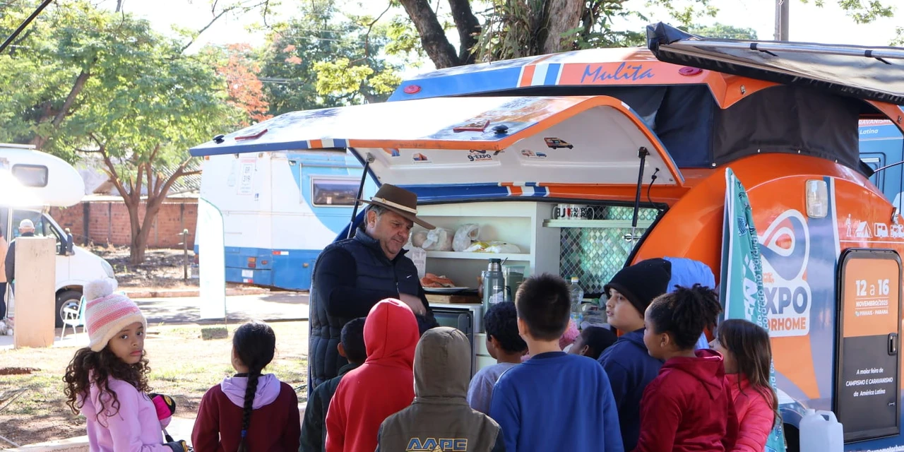 Ponta Grossa recebe caravana de motorhomes neste sábado
