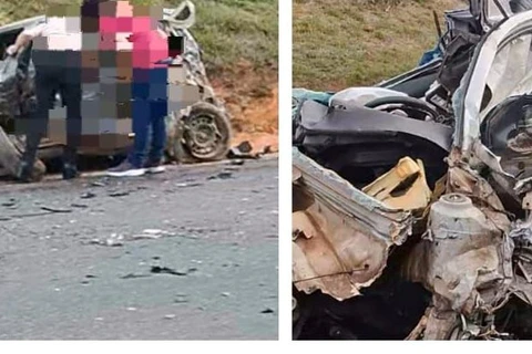Jovem, de 21 anos morre em acidente envolvendo dois automóveis e um caminhão em Teixeira Soares  