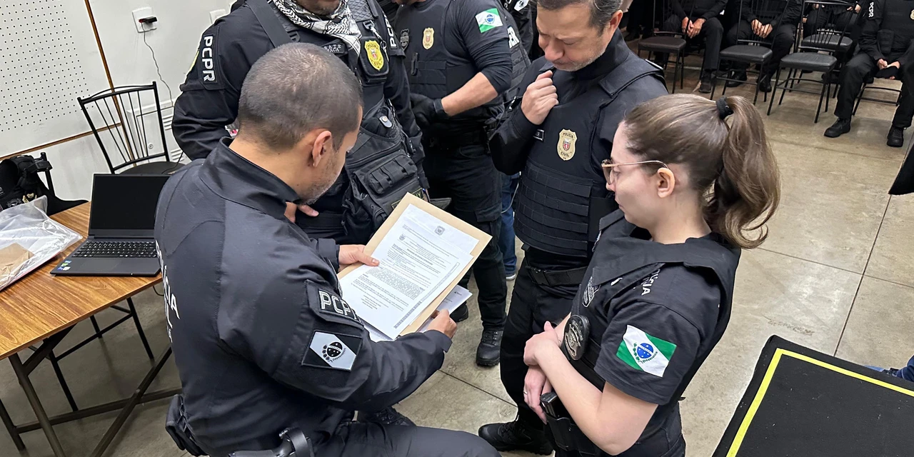 PCPR cumpre 34 mandados contra grupo ligado a fraudes com cartões de crédito