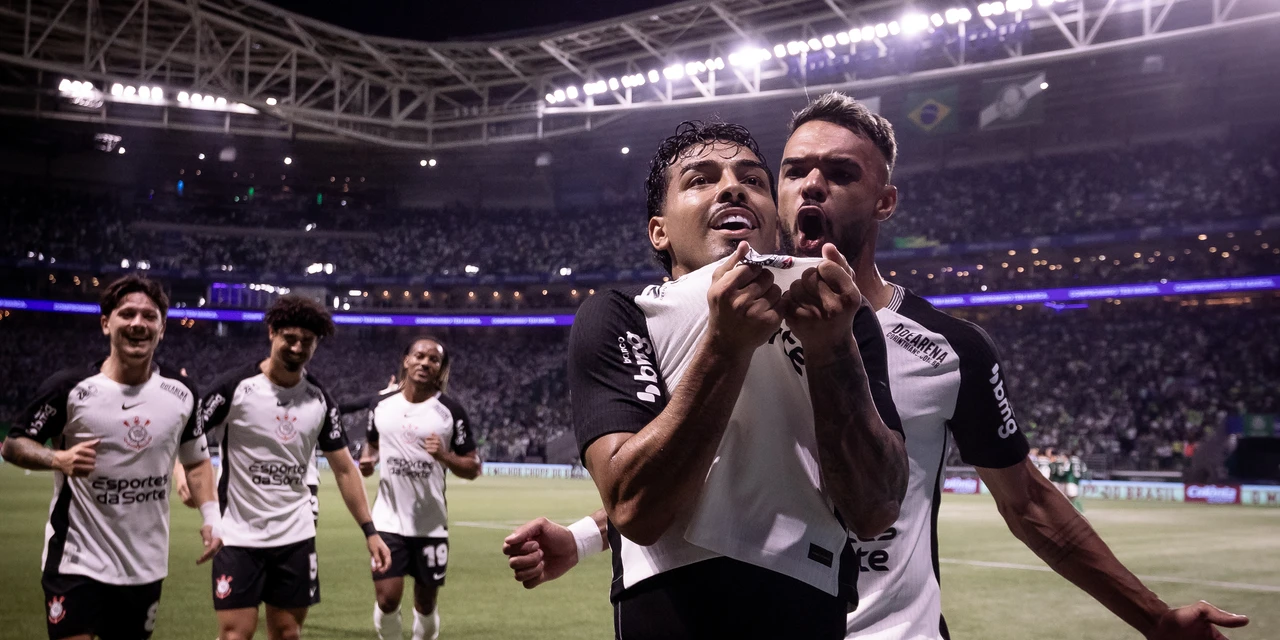 Corinthians domina o Palmeiras e vai às quartas de final da Copa do Brasil