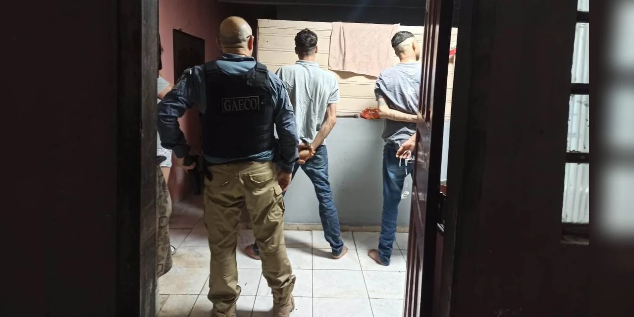 Gaeco cumpre mandados de prisão em operção que investiga organização criminosa nacional