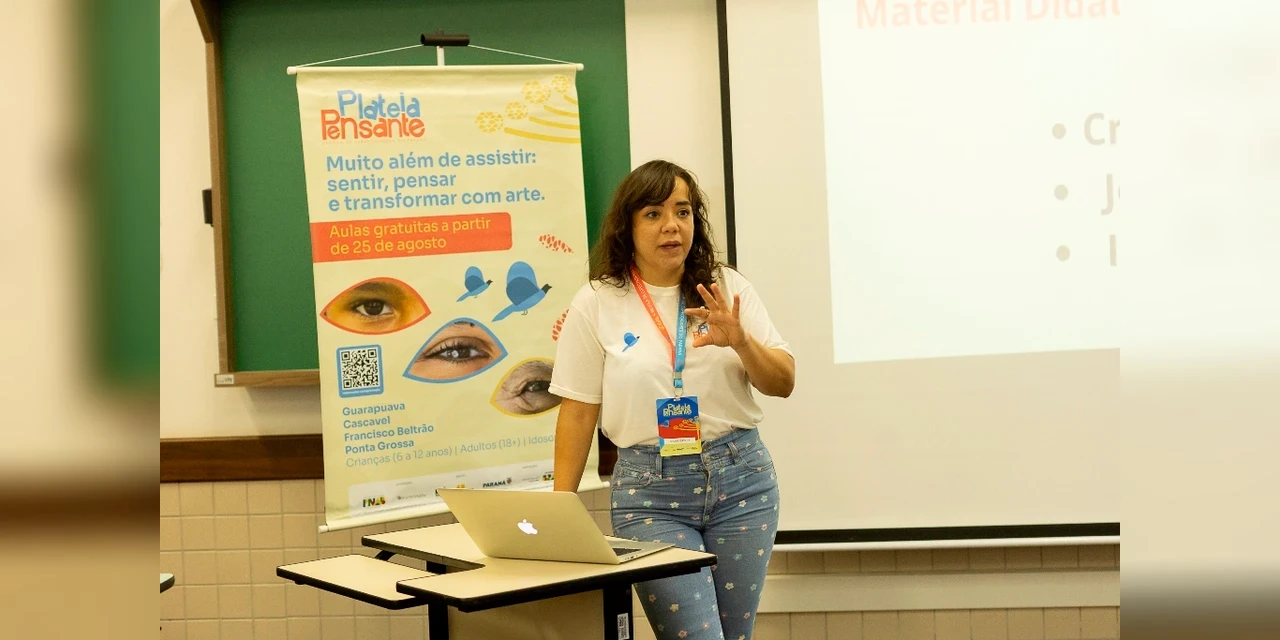 Escola de Espectadores do Paraná abre inscrições gratuitas para a população interessada em participar do programa em Ponta Grossa