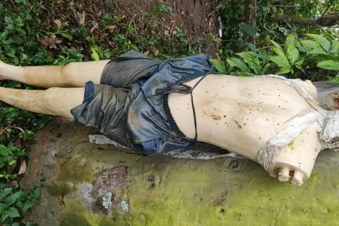 Bombeiros são acionados para tirar corpo de rio, mas era manequim