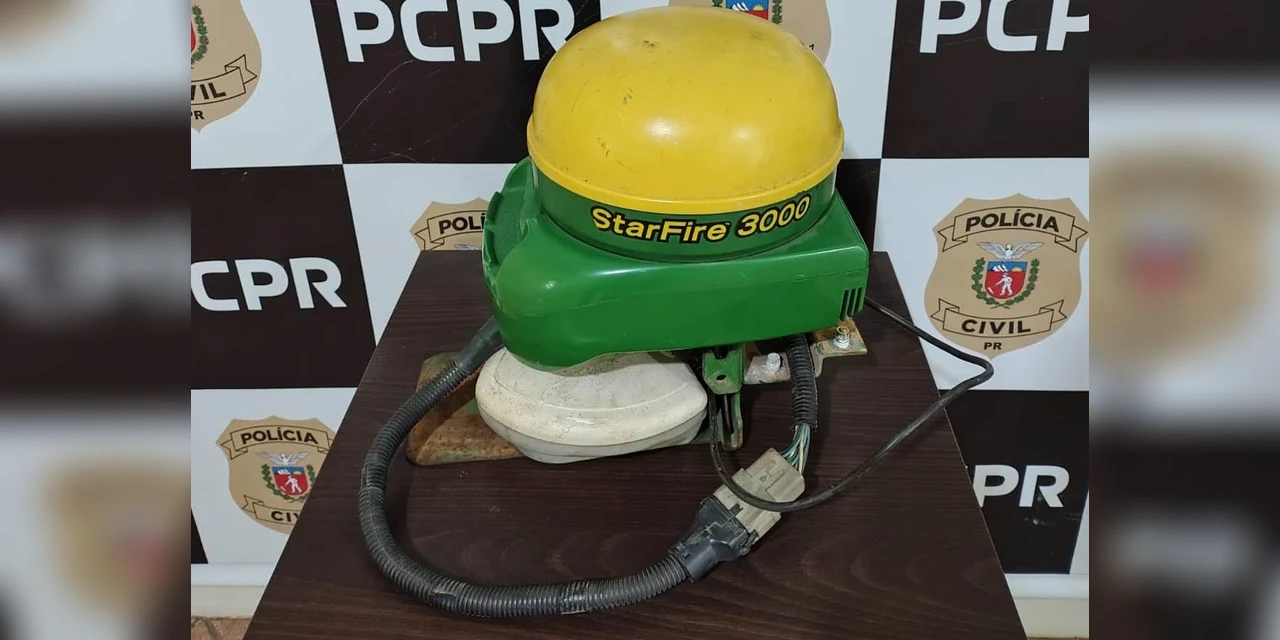 Polícia Civil recupera equipamento agrícola e prende autores de receptação  