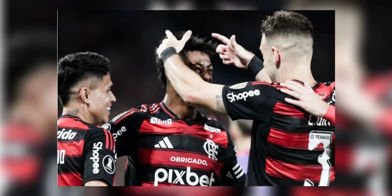 Flamengo vence Internacional no Maracanã e abre vantagem nas oitavas da Libertadores